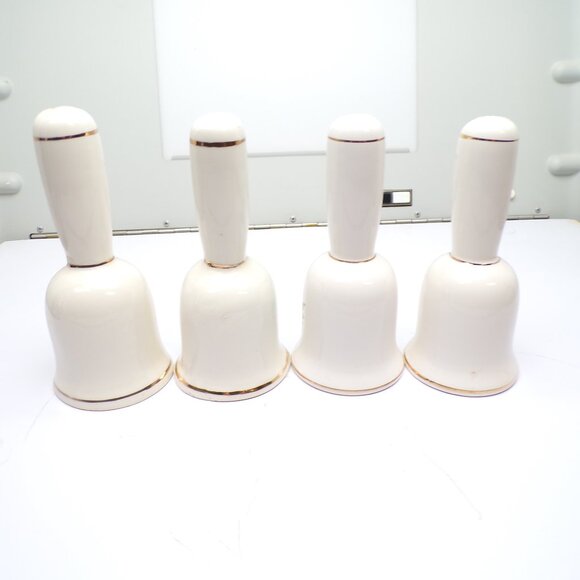1991=1989=1992=1993 Antique Collectible Porcelain Bells - Picture 3 of 6